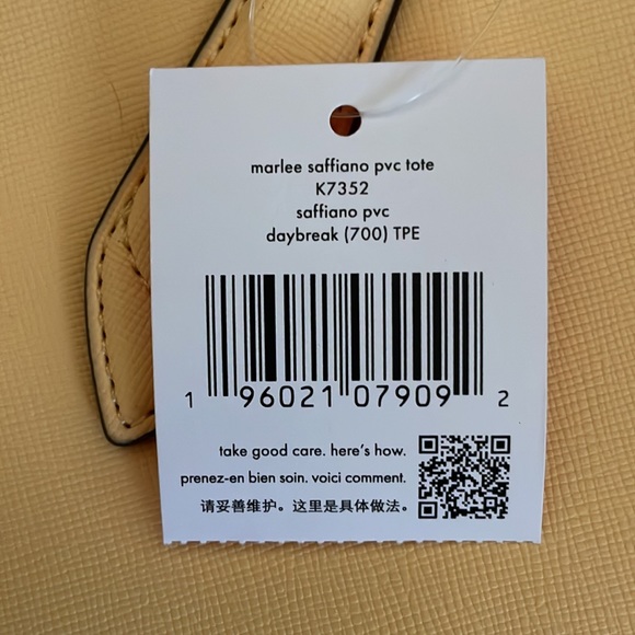 Kate Spade Yellow Tote - Picture 3 of 4